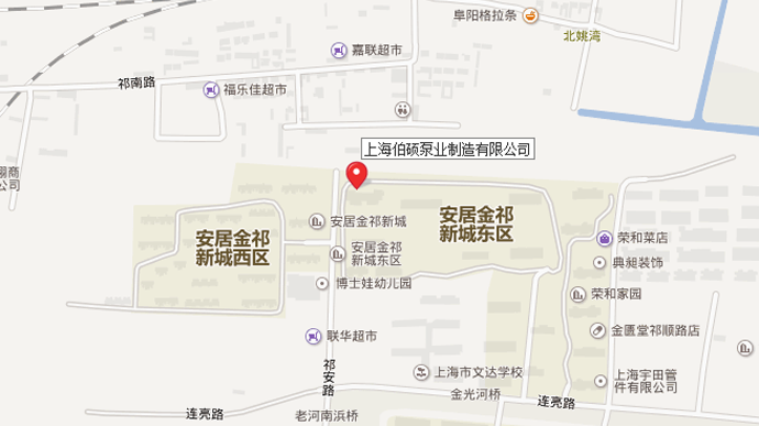 上海伯硕泵业制造有限公司交通地图